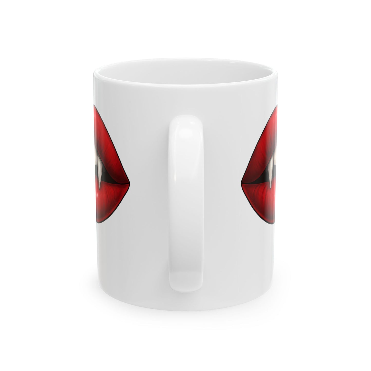 Vampire’s Kiss Coffee Mug – Quirky Coffee Cup, Selfie Prop, Unique Gift (11oz & 15oz)