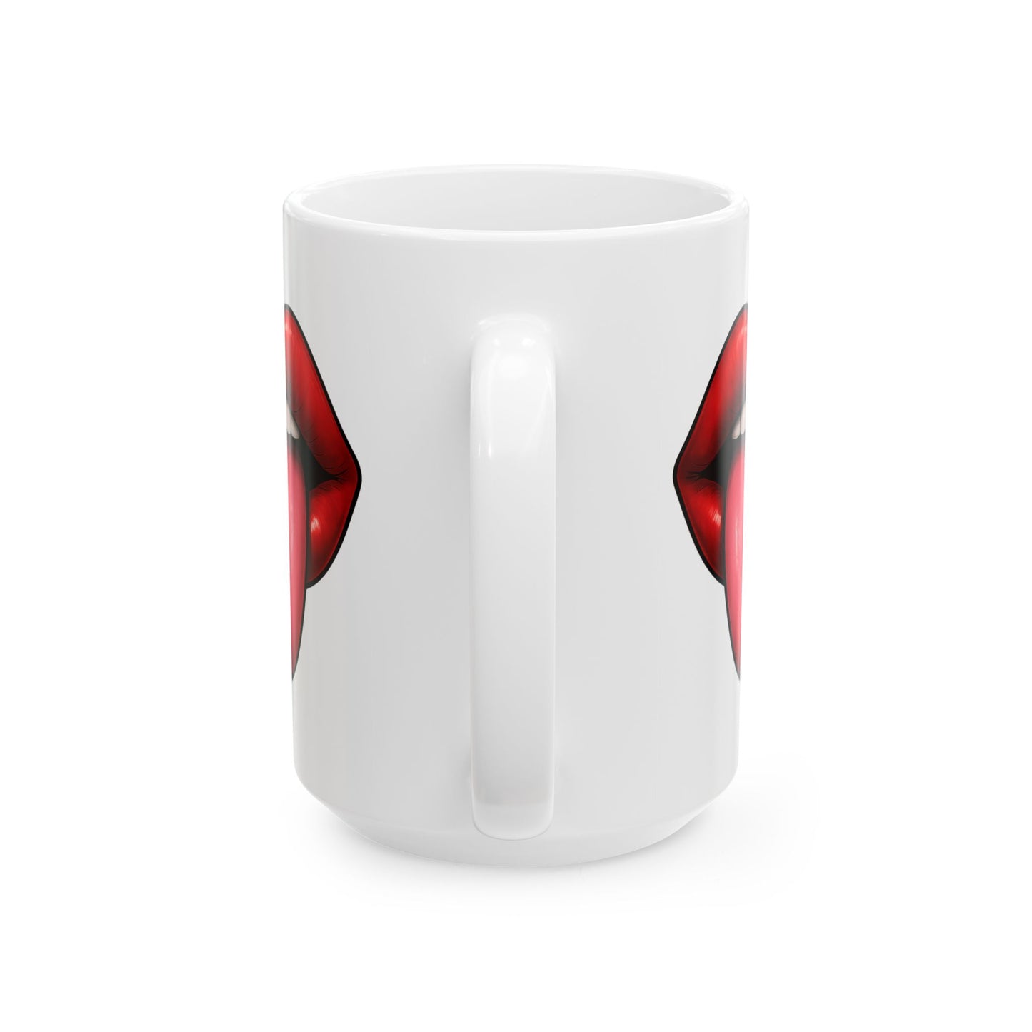 Tongue Out Coffee Mug – Quirky Coffee Cup, Selfie Prop, Unique Gift (11oz & 15oz)