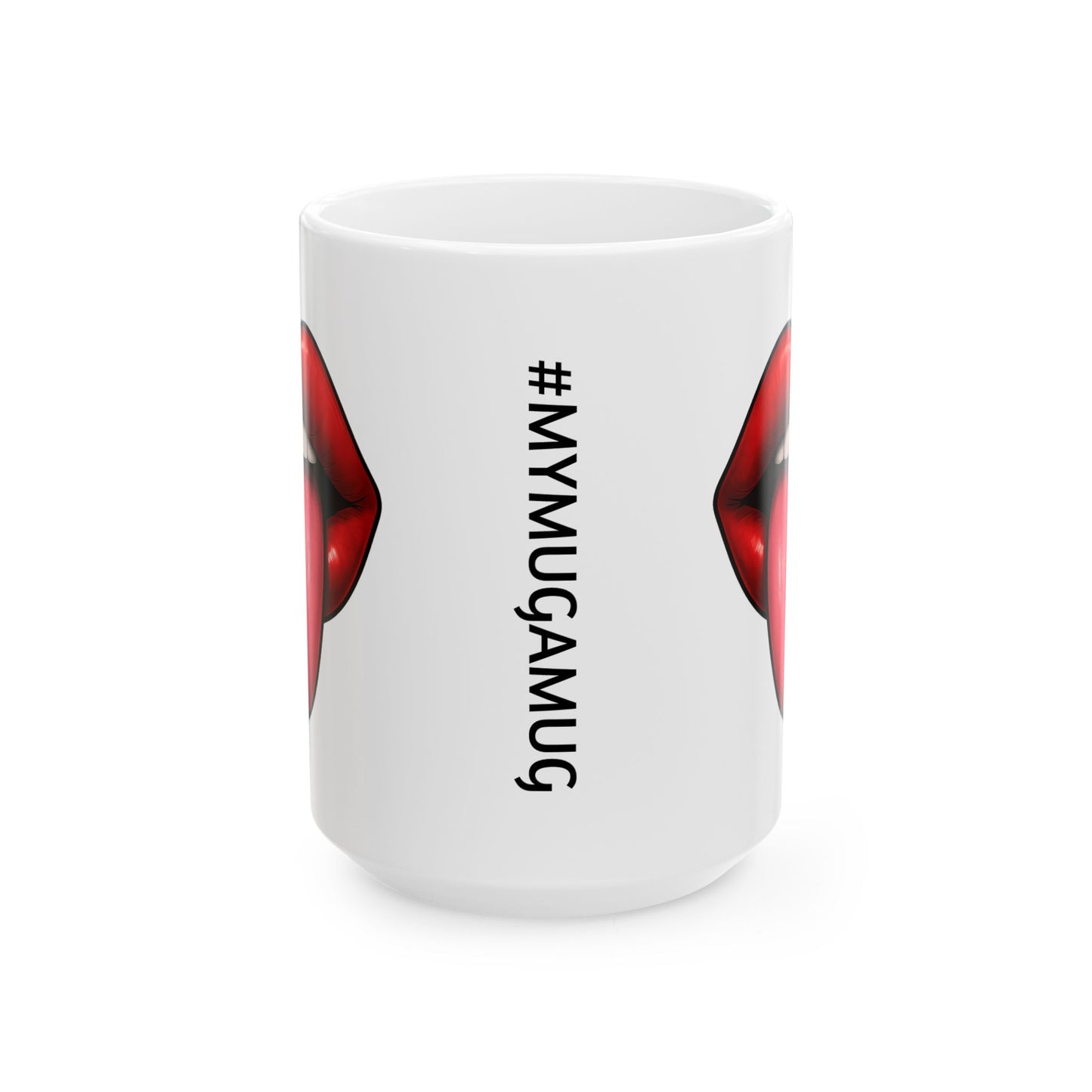 Tongue Out Coffee Mug – Quirky Coffee Cup, Selfie Prop, Unique Gift (11oz & 15oz)